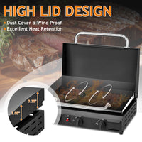 Portable Tabletop Gas Grill – Compact & Easy Outdoor Cooking for Camping, RV & Travel