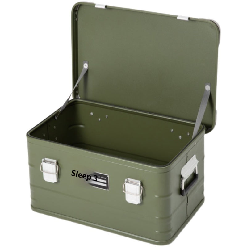 Aluminum Alloy Camping Storage Box – Durable & Portable Organizer for Outdoor Gear