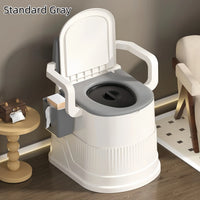 Portable Travel Toilet Chair for Adults - Odor-Proof Easy-Clean