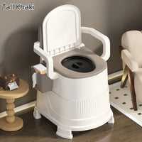 Portable Travel Toilet Chair for Adults - Odor-Proof Easy-Clean