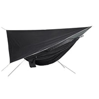 Heavy Duty Camping Hammock with Mosquito Net & Rain Fly – Waterproof Outdoor Survival Hammock System