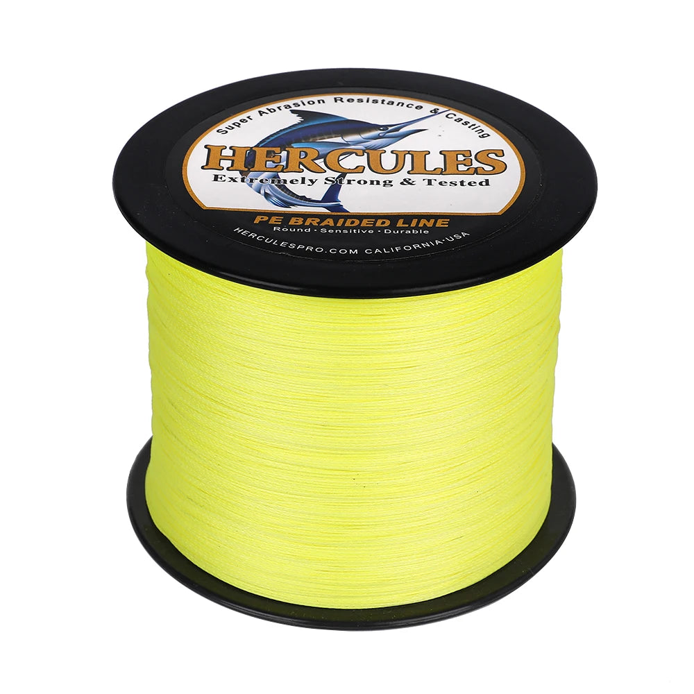 Hercules 12 Strands Braided Fishing Line – 300M-1000M, 10-200LB