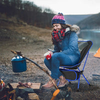 Portable Folding Chair – Ultralight Aluminum for Camping & Hiking