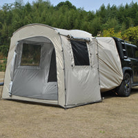 Car Rear Rest Tent Christmas Long-distance Driving 2/3 Person Car Tent, SUV Tailgate Tent, Car Hatchback Tent with Screen Window