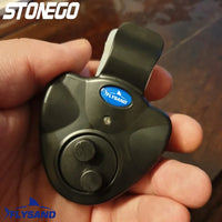 Electronic Fishing Bite Alarm – Loud LED Buzzer Indicator for Day & Night Fishing