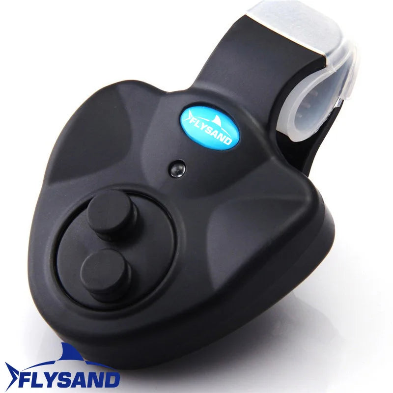 Electronic Fishing Bite Alarm – Loud LED Buzzer Indicator for Day & Night Fishing