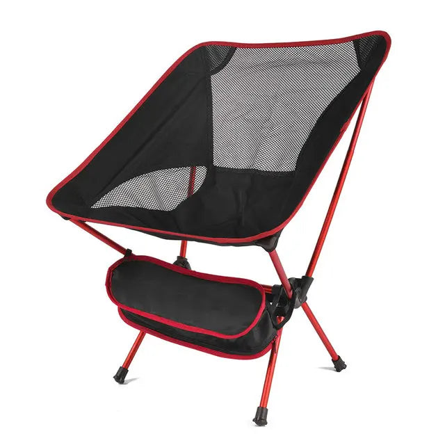 Portable Folding Chair – Ultralight Aluminum for Camping & Hiking