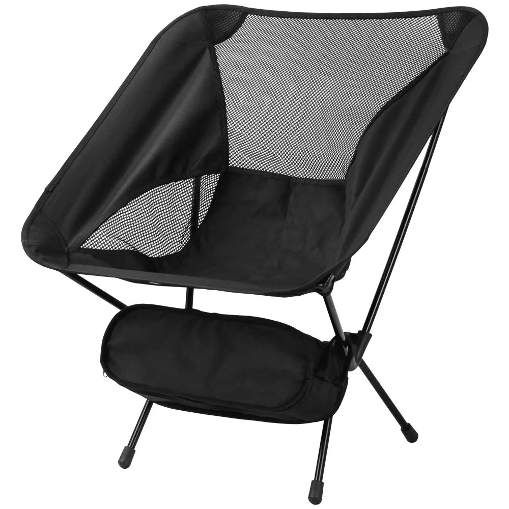 Portable Folding Chair – Ultralight Aluminum for Camping & Hiking
