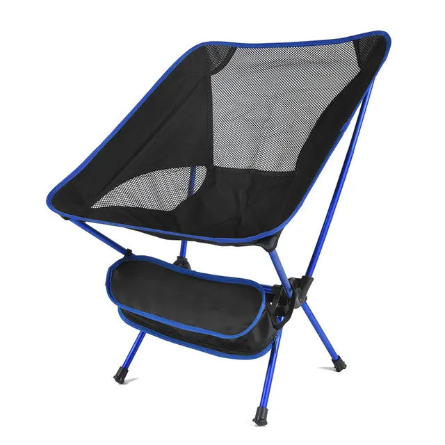 Portable Folding Chair – Ultralight Aluminum for Camping & Hiking