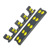 Heavy Duty Wall Fishing Rod Holder Rack – Vertical Storage Organizer for Up to 10 Rods