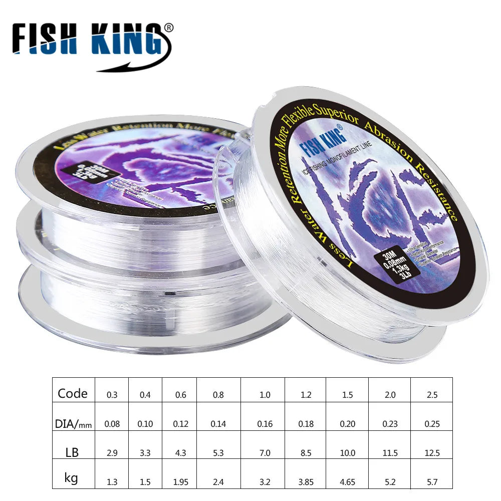 Heavy Duty Nylon Ice Fishing Line – Super Strong Monofilament Fishing Wire for Ice Lake Fishing