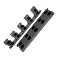 Heavy Duty Wall Fishing Rod Holder Rack – Vertical Storage Organizer for Up to 10 Rods