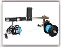 Portable Aluminum Fishing Line Spooler – Heavy Duty Handheld Reel Line Winder Tool