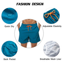 Men’s Performance Fishing Shorts – Breathable Quick Dry Outdoor Adventure Shorts