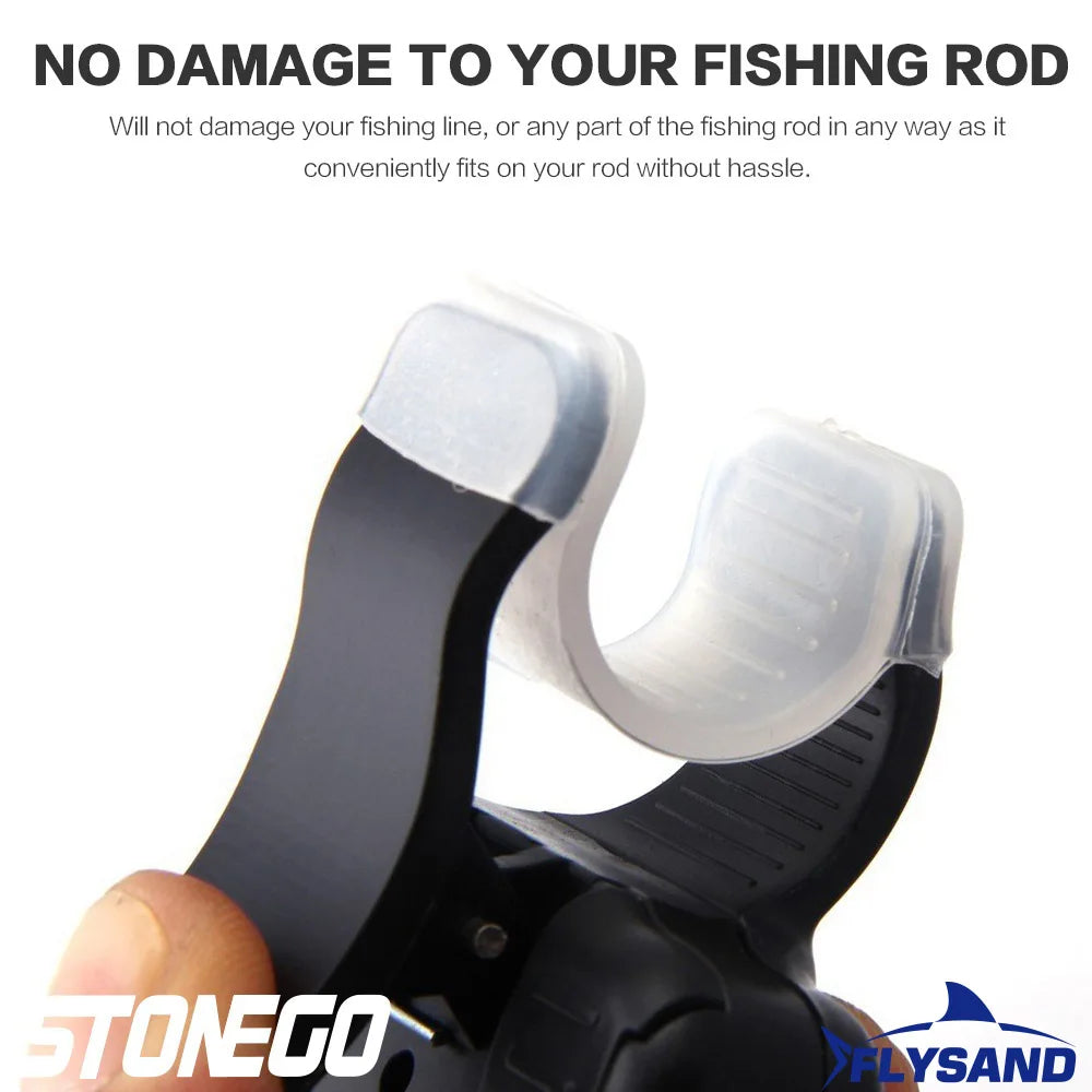 Electronic Fishing Bite Alarm – Loud LED Buzzer Indicator for Day & Night Fishing