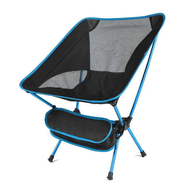 Portable Folding Chair – Ultralight Aluminum for Camping & Hiking