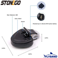 Electronic Fishing Bite Alarm – Loud LED Buzzer Indicator for Day & Night Fishing