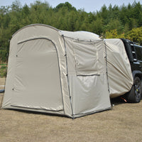 Car Rear Rest Tent Christmas Long-distance Driving 2/3 Person Car Tent, SUV Tailgate Tent, Car Hatchback Tent with Screen Window
