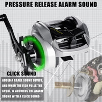 Heavy Duty Saltwater Baitcasting Fishing Reel – Waterproof 15KG Drag Fishing Reel