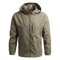 Waterproof Windbreaker Jacket – Outdoor Hiking, Camping & Fishing Casual Coat