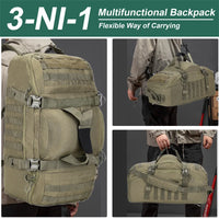 LQARMY 30L 50L 80L Tactical Backpack for Hiking & Travel