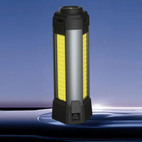 6000mAh LED Work Light Rechargeable Cordless Work Light with COB Construction Light Telescopic for Outdoor Camping