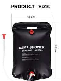 20/40L Portable Outdoor Shower Bag – Waterproof & Durable