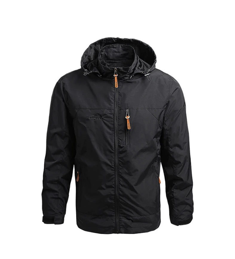 Waterproof Windbreaker Jacket – Outdoor Hiking, Camping & Fishing Casual Coat