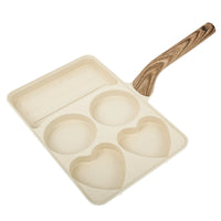 5in1 Frying Pan Multifunctional Egg Frying Pan 5Compartment Easy Cleaning Nonstick Cooking Pots for Cooking Kitchens Accessories