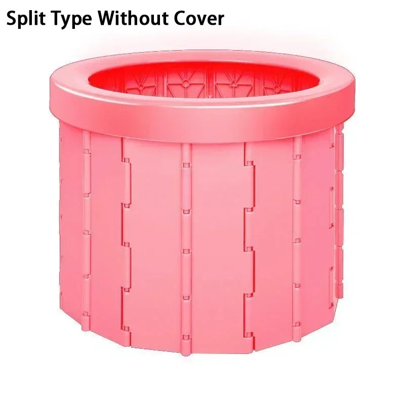 Portable Folding Toilet for Camping & Travel – Lightweight & Durable