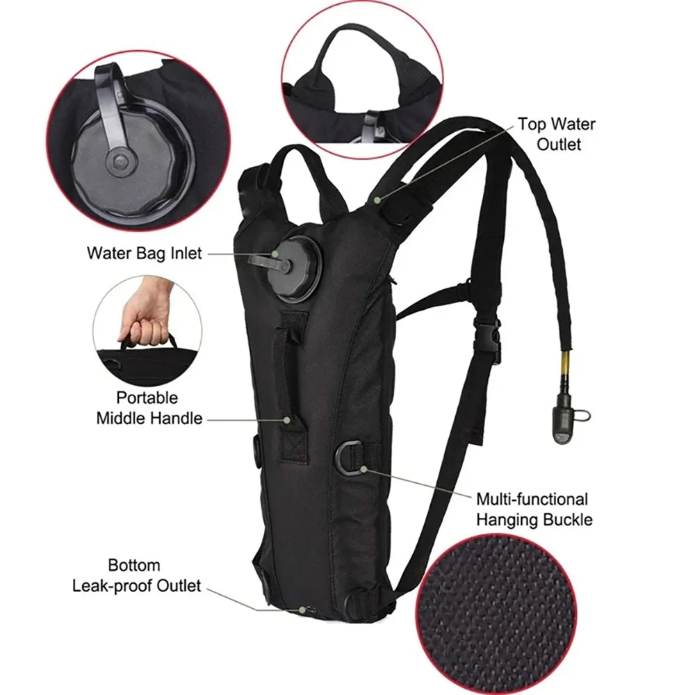 3L Waterproof Hydration Backpack for Outdoor Sports Cycling Hiking