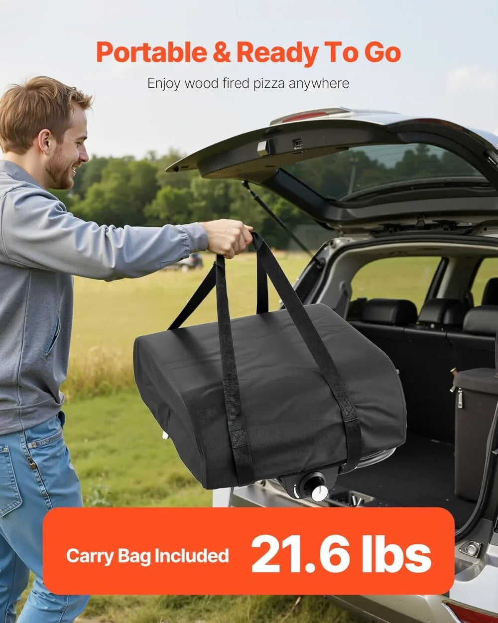 Portable Propane Pizza Oven 12 Inch Outdoor Gas Pizza Oven