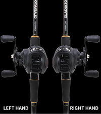 Ultra Lightweight Baitcasting Reel – High Speed Magnetic Brake Fishing Reel (12KG Max Drag)