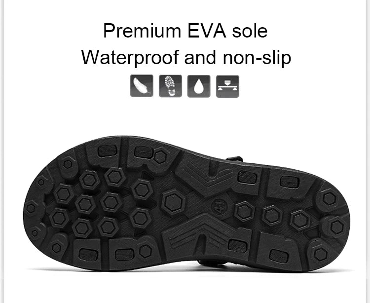Men's Outdoor Beach Sandals Lightweight Casual Summer Shoes