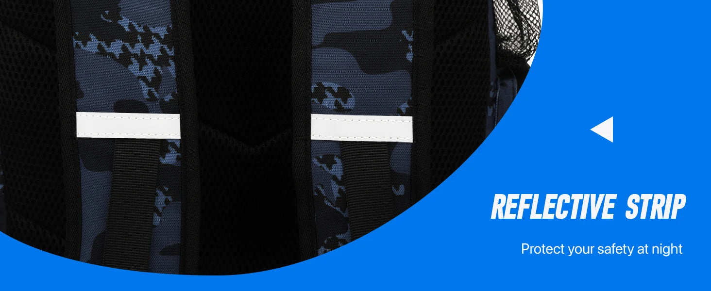 45L Heavy Duty Fishing Backpack Cooler – Waterproof Tackle Storage Bag with Rod Holders & Rain Cover