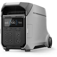 4096Wh Portable Power Station – 4000W AC Output, 120V/240V LFP Battery, Expandable to 48kWh Solar Generator for Whole Home Backup