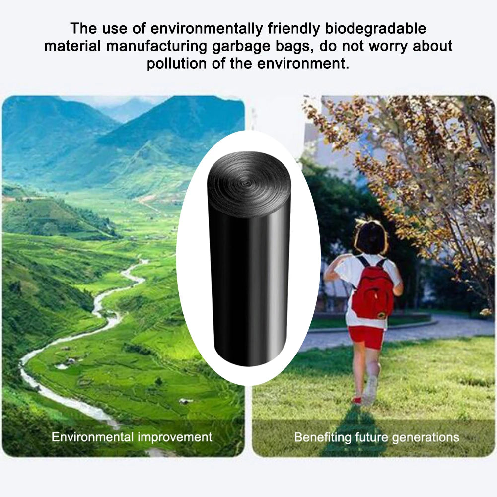 Portable Toilet Trash Bags 1-8 Rolls Eco-Friendly Biodegradable