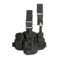 Tactical Leg Gun Holster with Phone Pocket for Hunting Gear