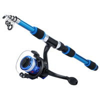 Heavy Duty Telescopic Fishing Rod & Reel Combo – Portable Full Fishing Kit (1.8M)