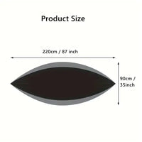 Portable Heavy Duty Double Camping Hammock – Anti-Roll Outdoor Hammock for Hiking, Beach & Backyard Use