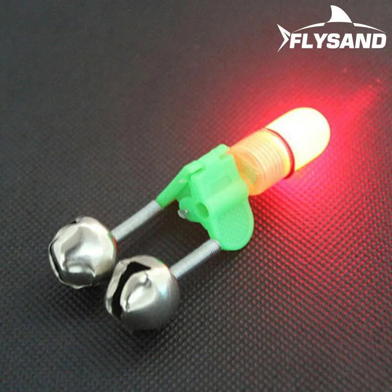 Electronic Fishing Bite Alarm – Loud LED Buzzer Indicator for Day & Night Fishing