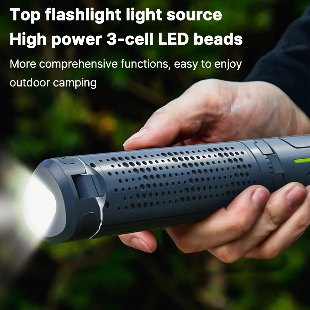 Outdoor Retractable Camping Lamp – 1000 Lumen LED Rechargeable