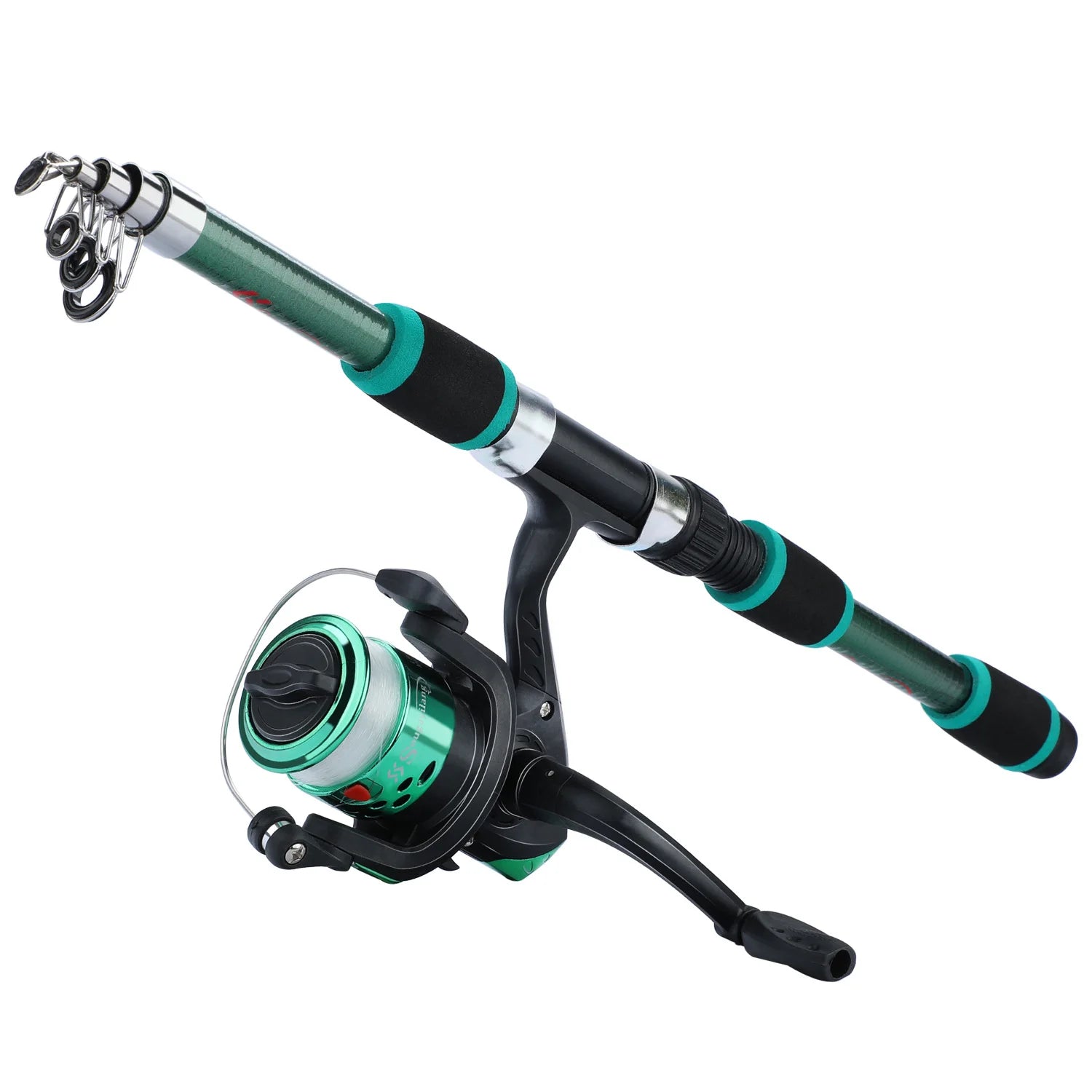 Heavy Duty Telescopic Fishing Rod & Reel Combo – Portable Full Fishing Kit (1.8M)