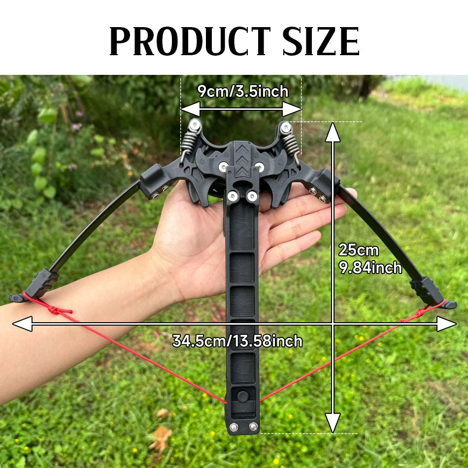 18 Round Steel Ball Recurve Bow – Folding Dual-purpose Bow
