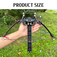 18 Round Steel Ball Recurve Bow – Folding Dual-purpose Bow