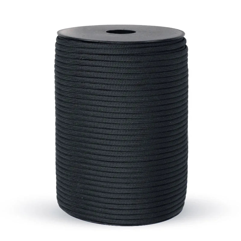 550 Military Standard 9-Core Paracord Rope 4mm for Outdoor Use