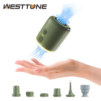 WESTTUNE Tiny Air Pump with Camping Lantern – 4.5kPa Inflator