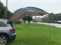280x190cm Car Rear Tent Outdoor Camping Beach Travel Waterproof Sun Shelter Automobile Awning Rooftop Rain Canopy for SUV Sedan