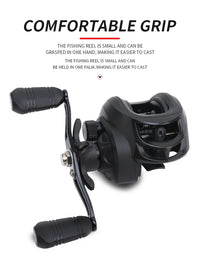 Ultra Lightweight Baitcasting Reel – High Speed Magnetic Brake Fishing Reel (12KG Max Drag)