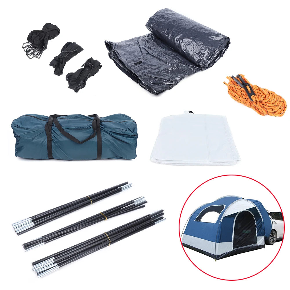 Car-mounted Tent  outdoor Vehicle Camping Tents for Off-road Adventures, Car Camping